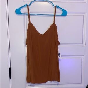 Old Navy Women's Orange/Brown Cami Top